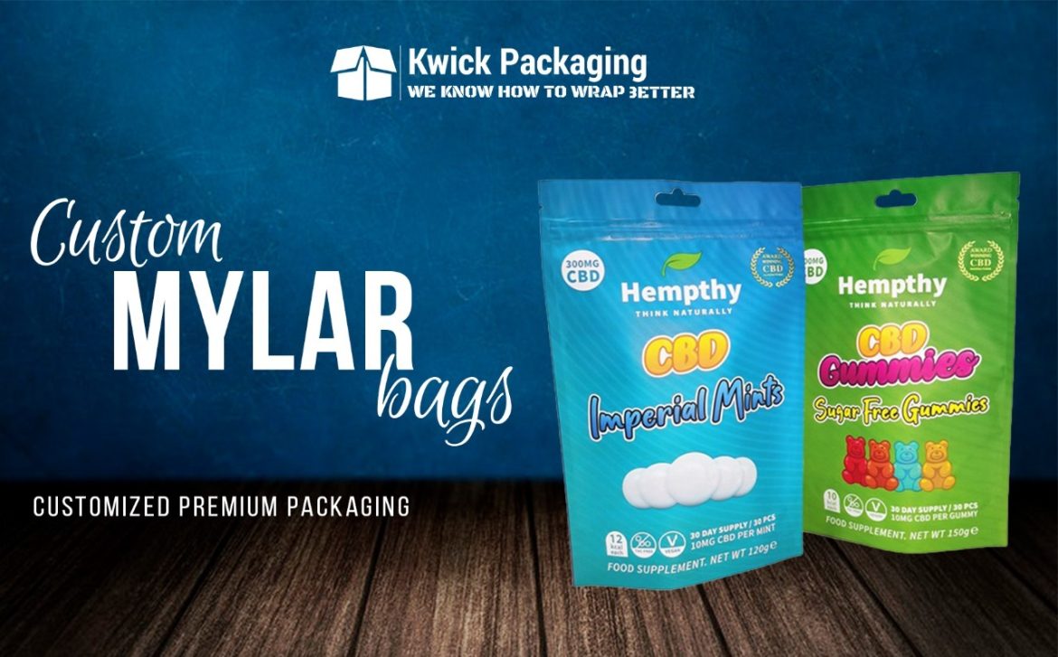 Custom Mylar Bags - Kwick Packaging